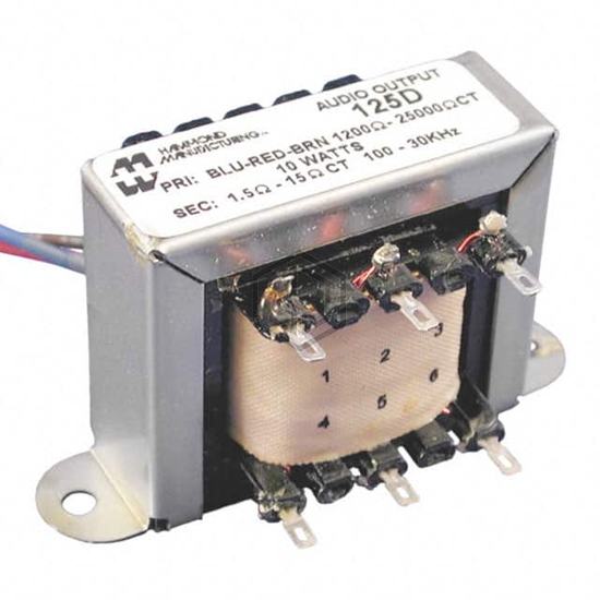 125D - Hammond Manufacturing - Audio Transformers