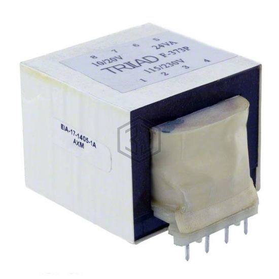 F-373P - Triad Magnetics - Power Transformers