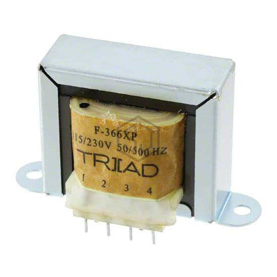 F-366XP - Triad Magnetics - Power Transformers