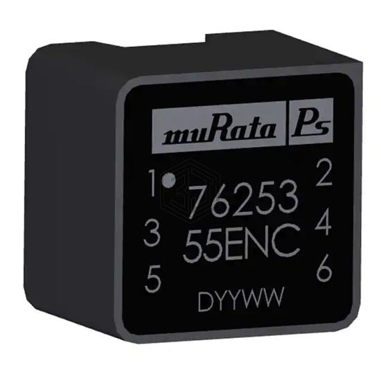 76253/55ENC - Murata Power Solutions Inc. - Pulse Transformers